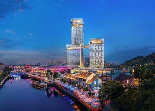 Canninghill Piers by CDL at Clarke Quay, Singapore.